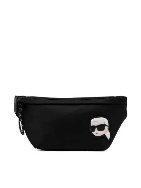 Чанта за кръст Karl Lagerfeld K/IKON черно