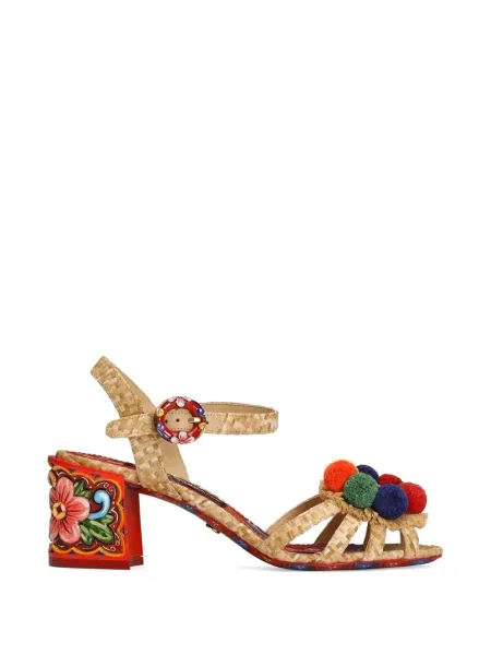 Sandale Dolce & Gabbana cu broderie
