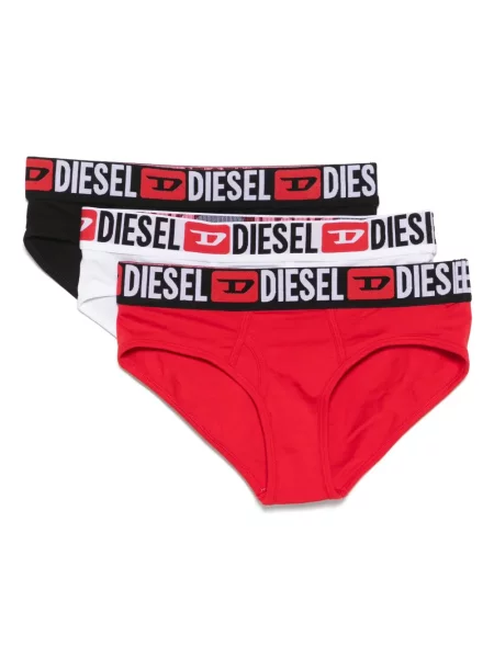 Chiloți briefs Diesel cu autograf negru