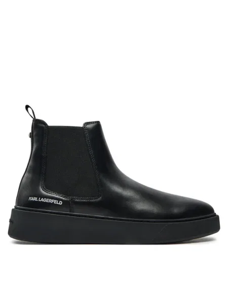 KARL LAGERFELD Ghete Jodhpur negru