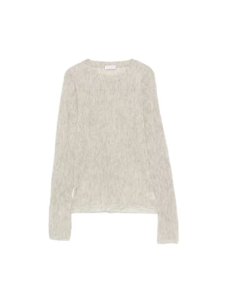 Sweter Brunello Cucinelli szary