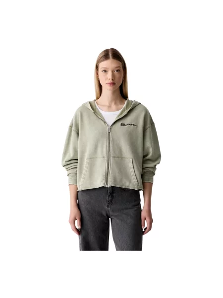 Karl Lagerfeld Jeans bluza oversize zielona