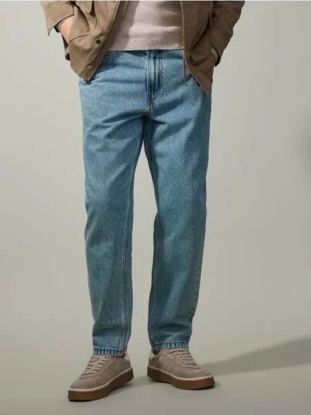 Замшевые кеды Reserved бежевые