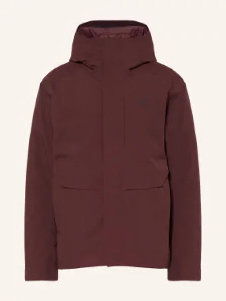 Arc'teryx Péřové Bundy tmavě červená