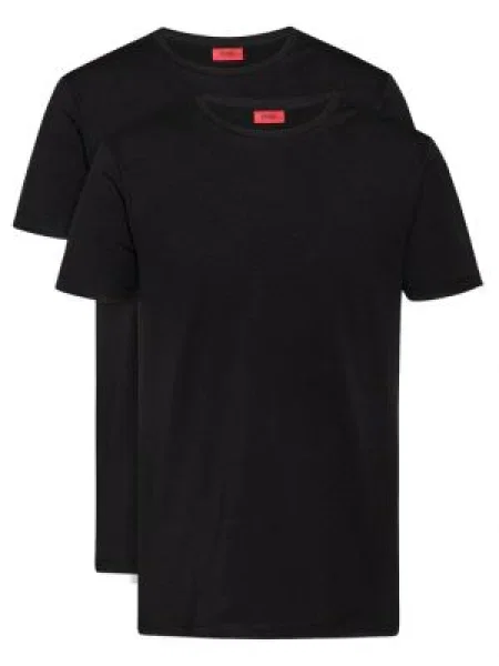 HUGO Set de tricouri﻿ Round negru