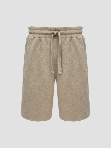 Повседневные джинсовые шорты Guess бежевые