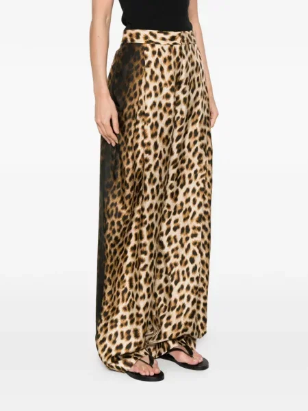 Pantaloni Sportmax cu model leopard