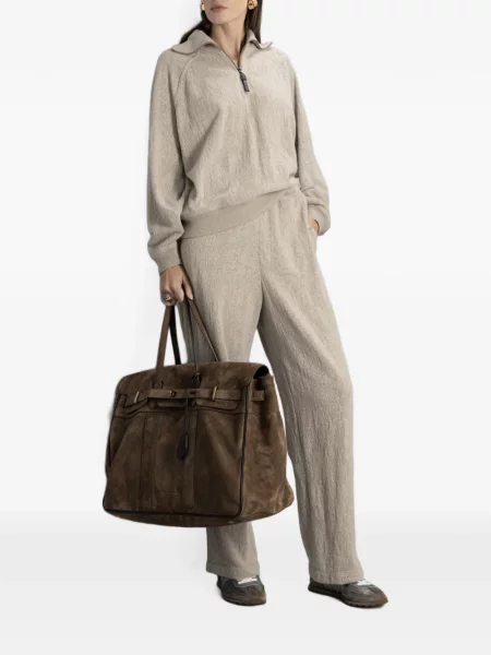 Pantaloni Brunello Cucinelli tricotate alergare