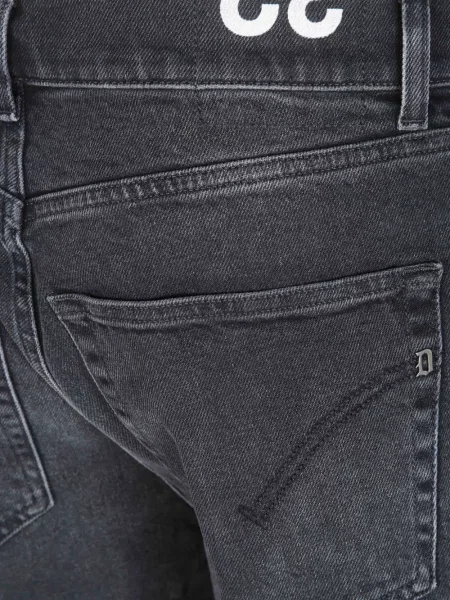 Blugi cu picior larg Dondup negru