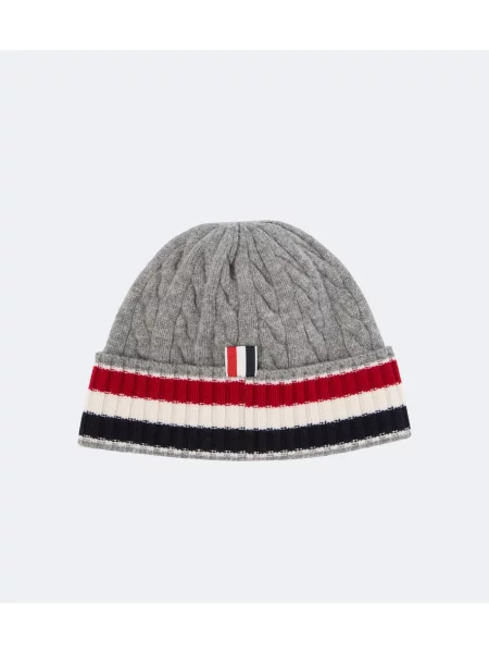Căciulă Thom Browne de lână gri