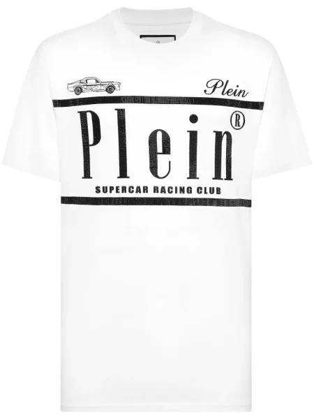 Tricou Philipp Plein alb
