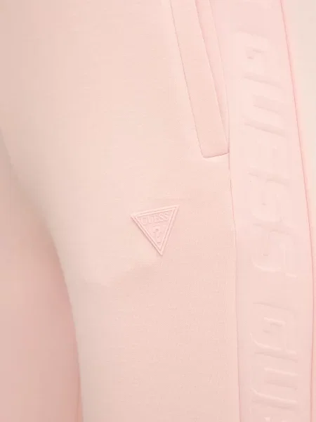 Спортивні штани Guess з принтом червоний