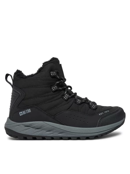 Треккинговые ботинки Big Star Shoes черные