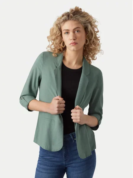 VERO MODA Blejzer VMJESMILO mätová zelená