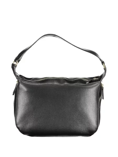Shopper torbica Mario Valentino s autogramom crna