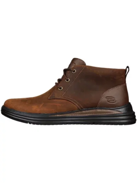 Botki Skechers brązowe