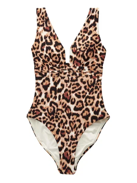 Next Costum de baie Ă®ntreg / maro bej