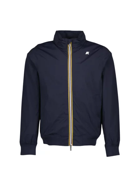 Wiatrówka K-way z dżerseju niebieska