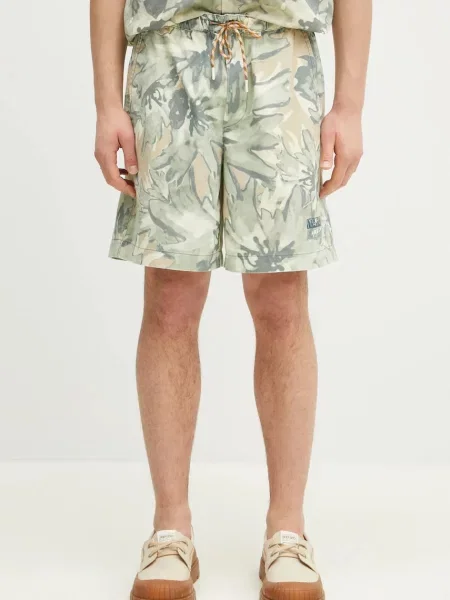 Jeans kratke hlače Napapijri N-Talla Aop zelena