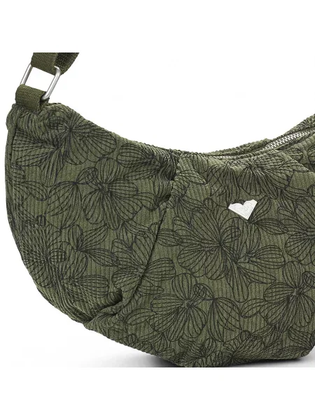 Crossbody táska Roxy nyomtatás zöld