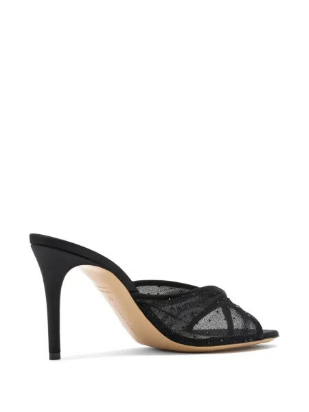 Papuci tip mules Andrea Wazen negru