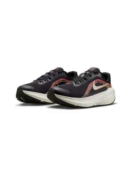 NIKE Bežecká obuv kaki / červená biela čierna