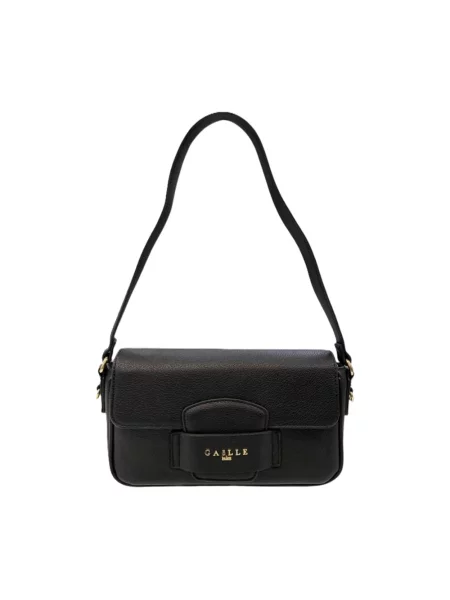Torebka skórzana Gaëlle Paris skórzana czarna