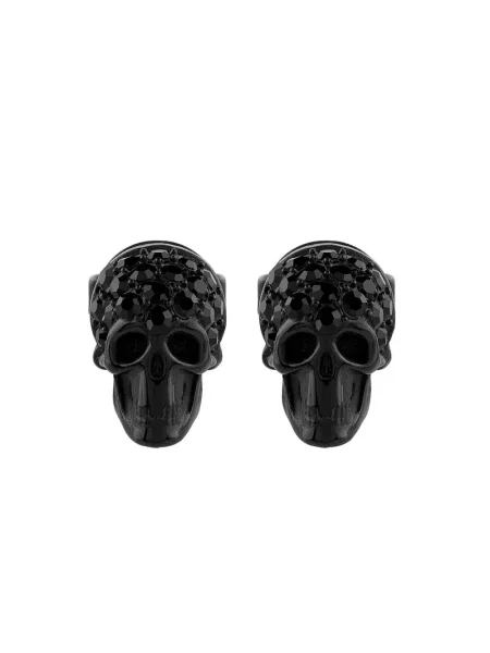 Kolczyki Philipp Plein czarne