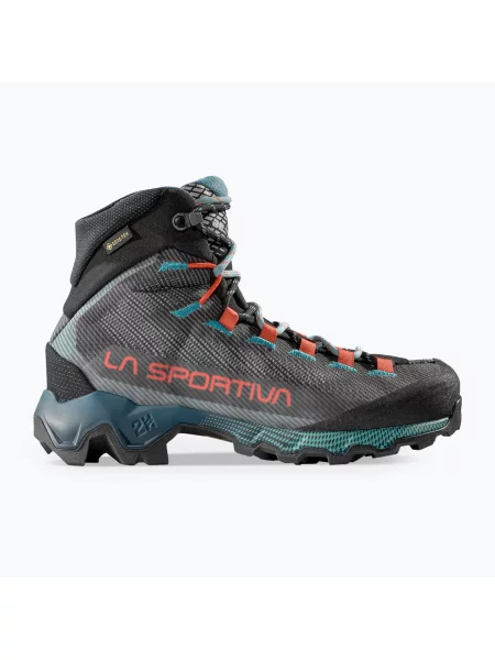 Pantofi de trekking pentru femei La Sportiva Aequilibrium Hike GTX carbon/everglade