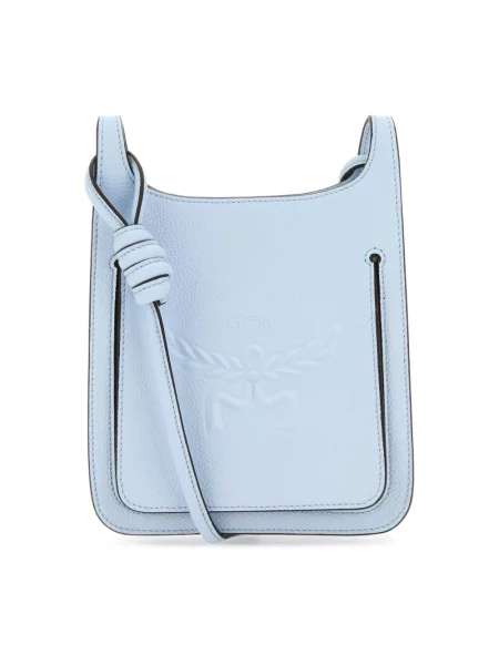 Torebka hobo Mcm niebieska