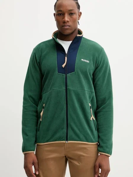 Columbia hanorac fleece Sequoia Grove cu imprimeu verde