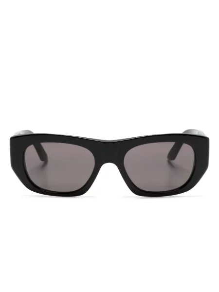 Ochelari de soare Alexander Mcqueen Eyewear cu imagine cu imprimeu geometric negru