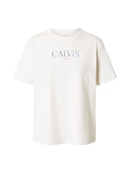 Calvin Klein Jeans Tricou CLASSIC albastru alb