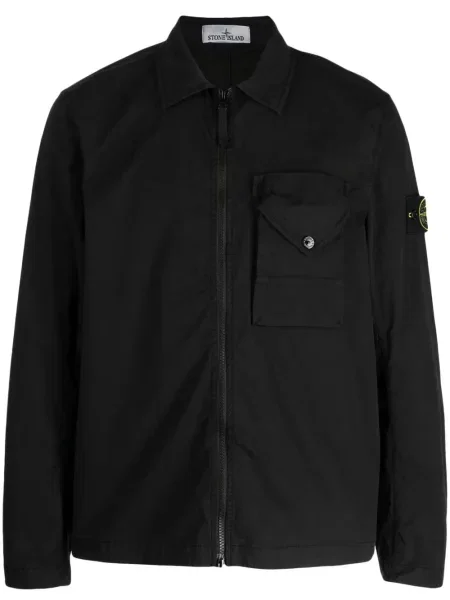 Geacă Stone Island cu strasuri negru