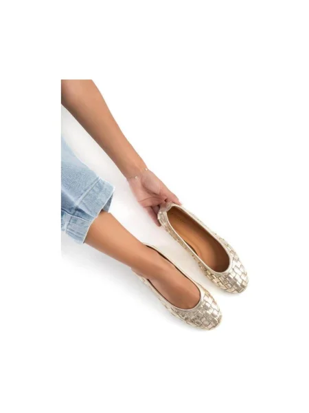 Pantofi Carmela auriu