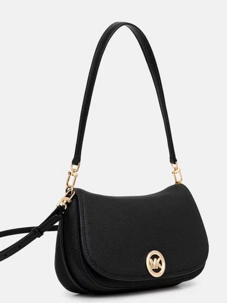 MICHAEL Michael Kors crossbody kabelka dámska kožená čierna