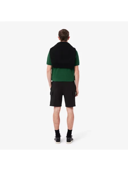 Lacoste Szorty Regular Fit czarne