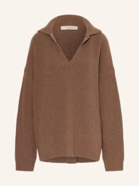 By Aylin Koenig Oversized Svetr tmavě hnědá