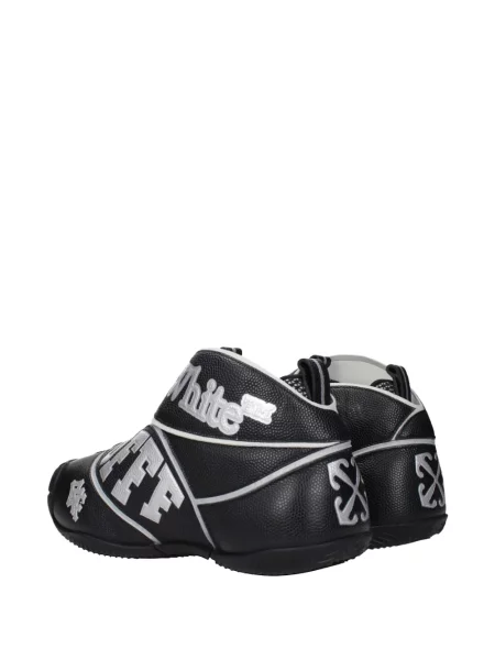 Sneakerși Off-white cu imagine alb