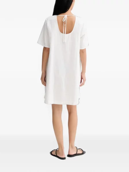 Rochie mini Marc O'polo cu legături alb