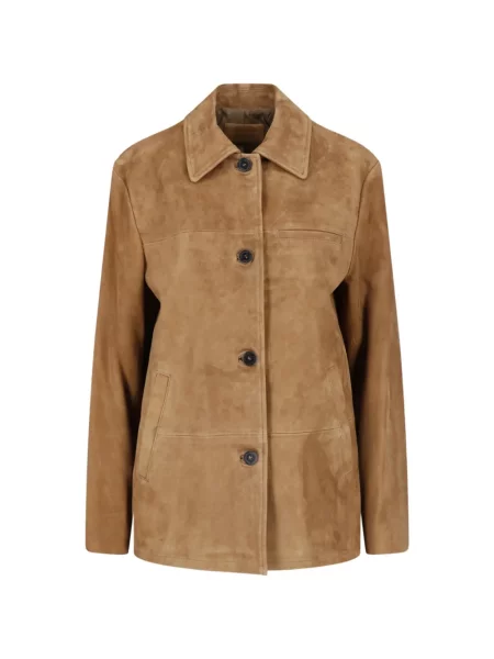 Geanta de piele Low Classic clasică maro