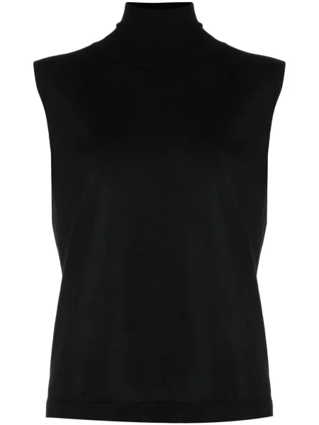 Top Fabiana Filippi tricotate negru