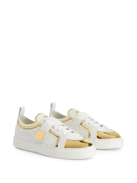Кожени маратонки Giuseppe Zanotti бяло