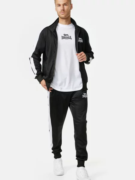 Костюмний спортивний костюм Lonsdale чорний