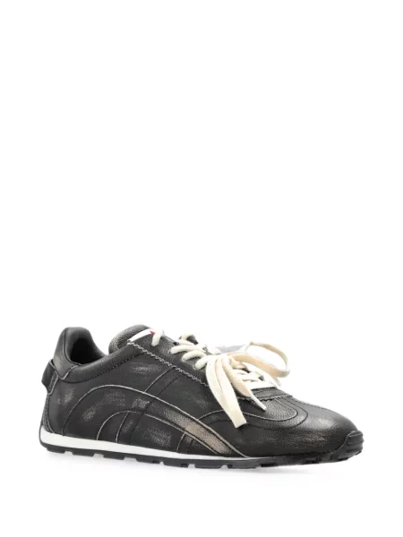 Sneakerși Dsquared2 din piele negru