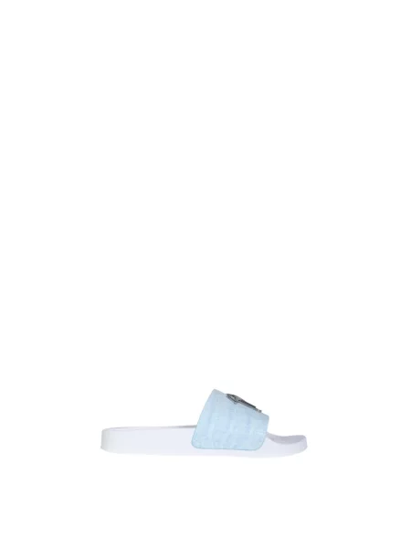 Klapki Giuseppe Zanotti niebieskie