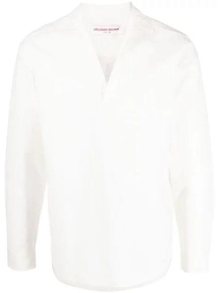 Дълго риза Orlebar Brown кафяво