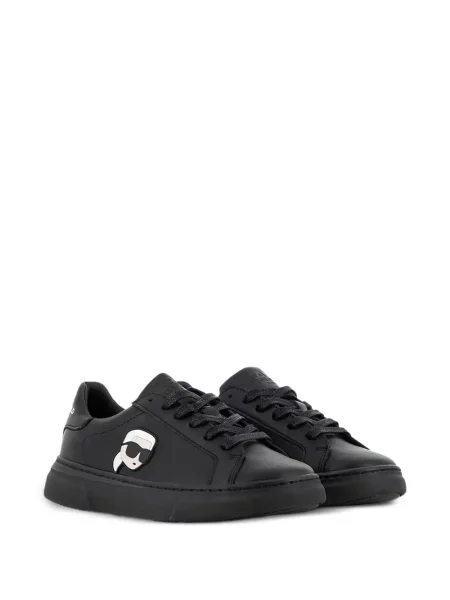 Sneakersy dziecięce Karl Lagerfeld czarne