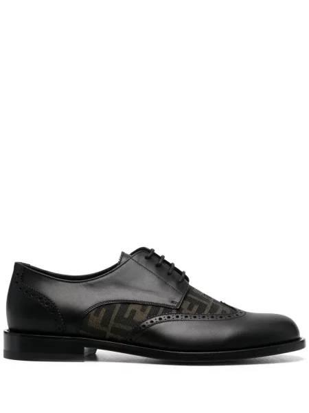 Pantofi derby Fendi din piele