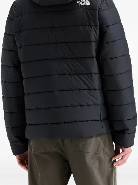 Geacă The North Face cu glugă negru